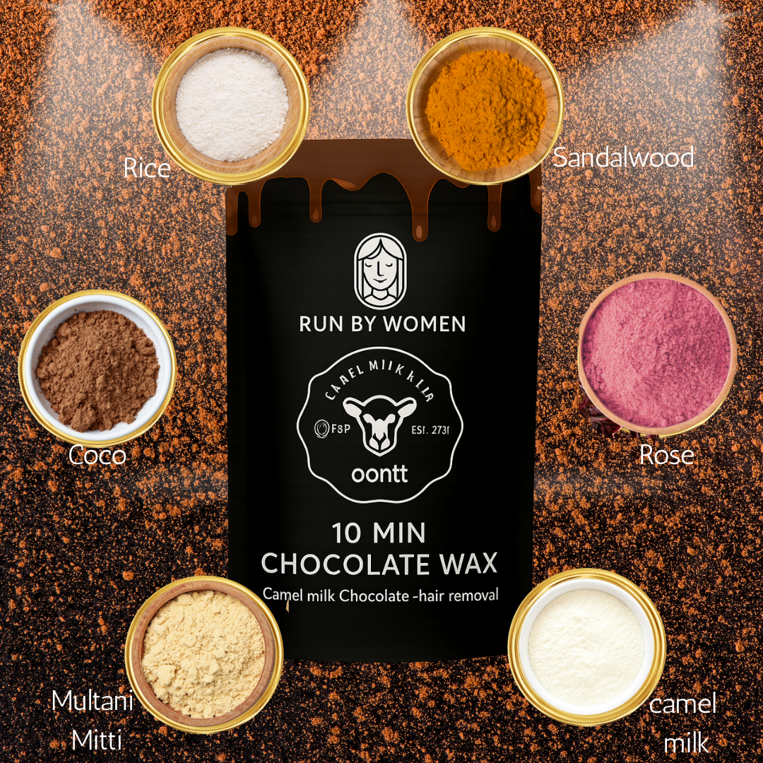 Chocolate Hair Removal Powder - 10 Min Full Body Wax - 100g