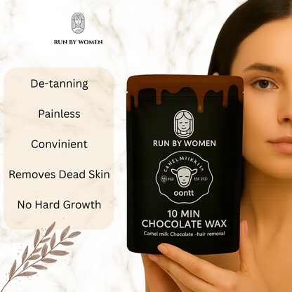 Chocolate Hair Removal Powder - 10 Min Full Body Wax - 100g