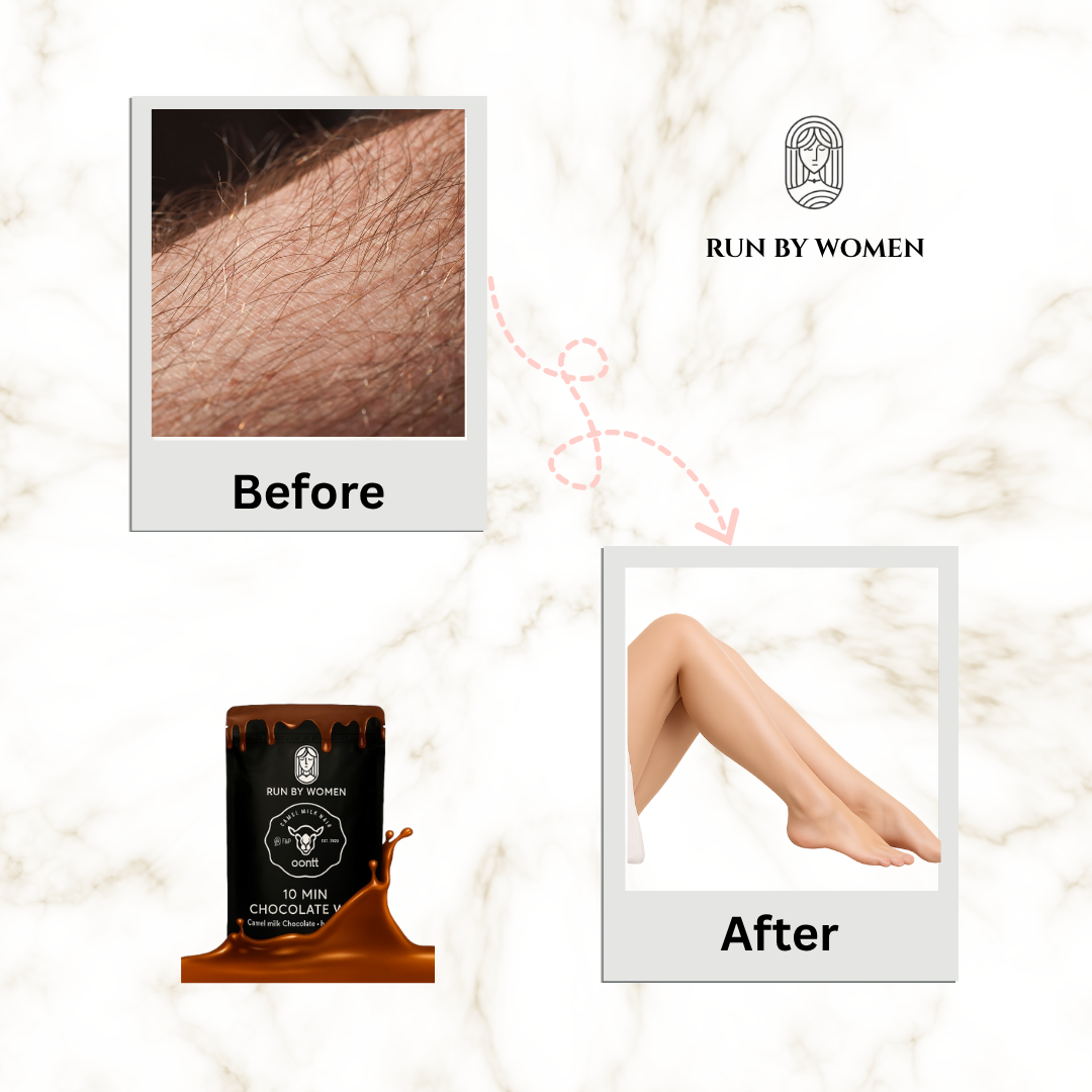 Chocolate Hair Removal Powder - 10 Min Full Body Wax - 100g